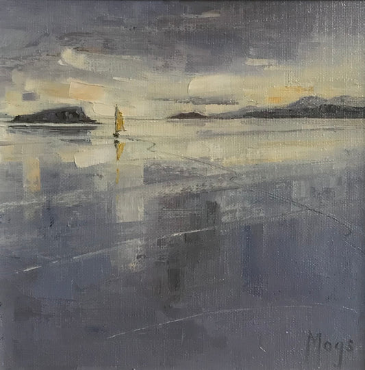 Sailing out Loch Melfort